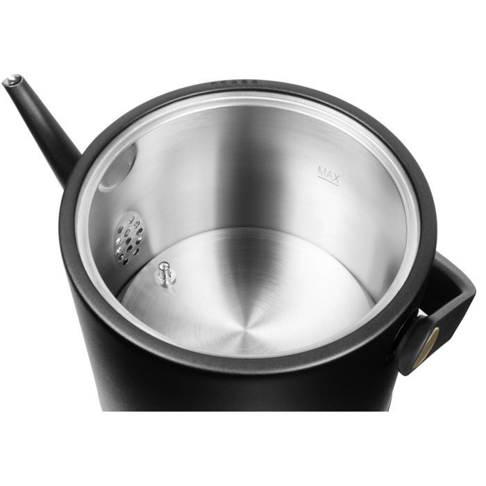 Waterkoker – Retro design & temperatuurregeling – CATLER BM 501 Victoria – RVS/zwart – 1,7 L