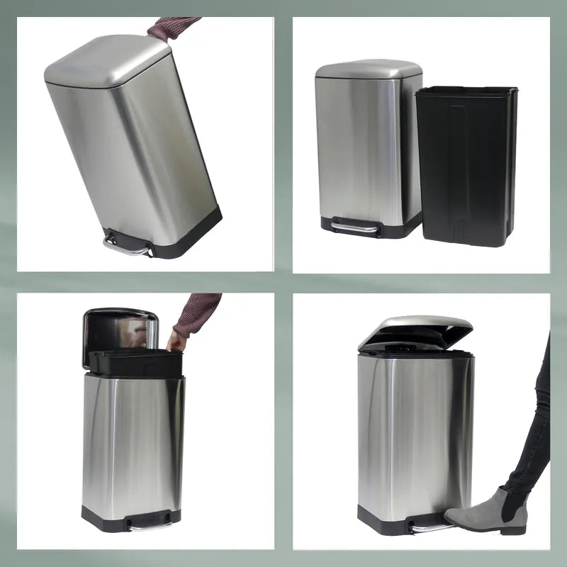 Davino-KELA-afvalbak-30_liter-donkergrijs-2