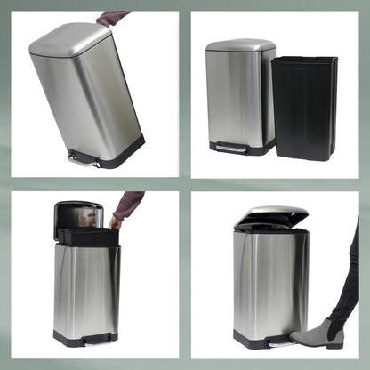 Davino-KELA-afvalbak-30_liter-donkergrijs-2