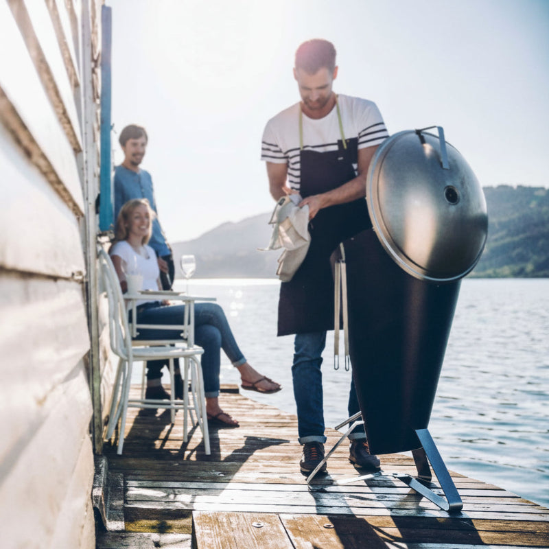 Houtskoolbarbecue–HÖFATS_Cone–RVS–Ø_60_cm-2