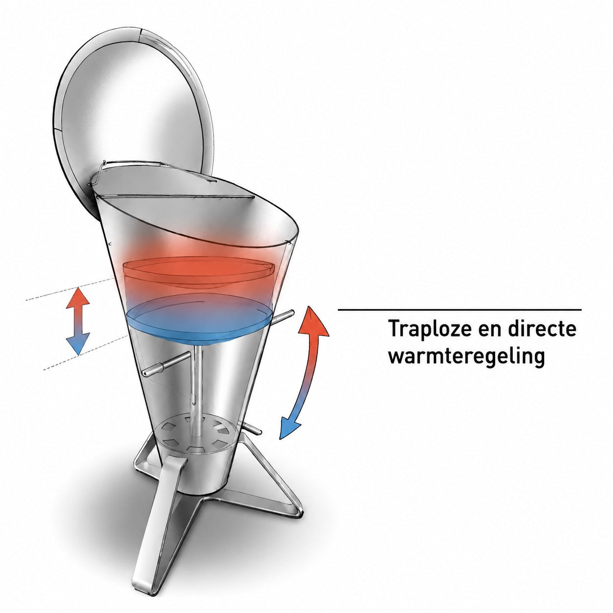 Houtskoolbarbecue–HÖFATS_Cone–RVS–Ø_60_cm-8