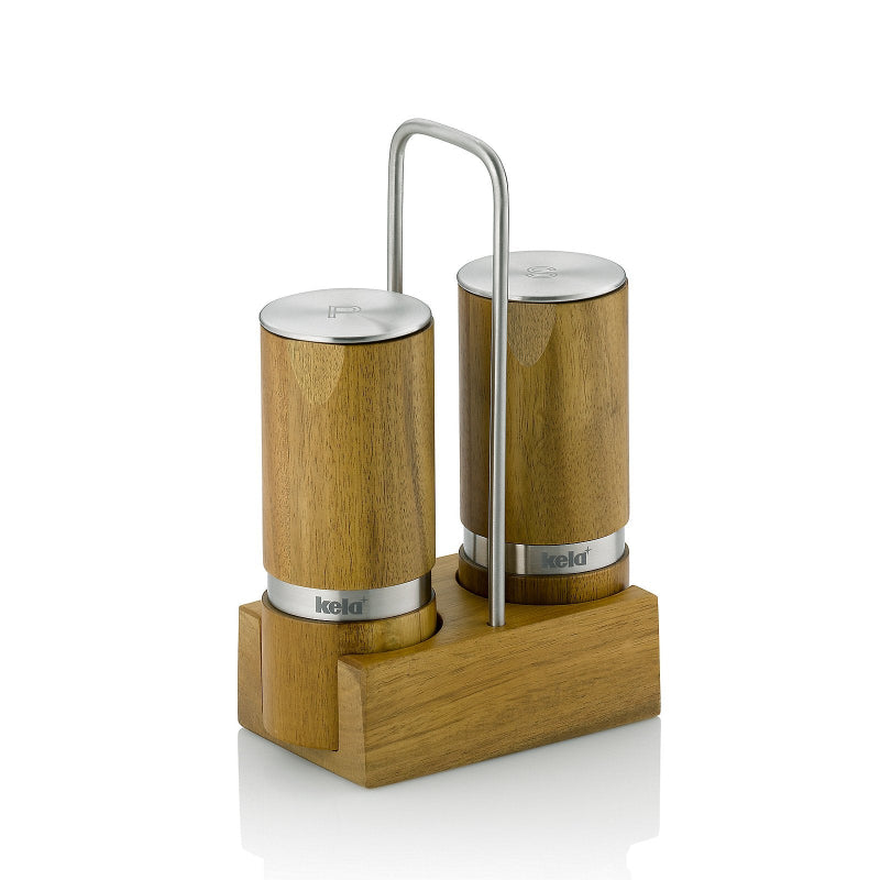 KELA-Kauri_Zout-_en_Pepermolenset_met_Houder-Acaciahout