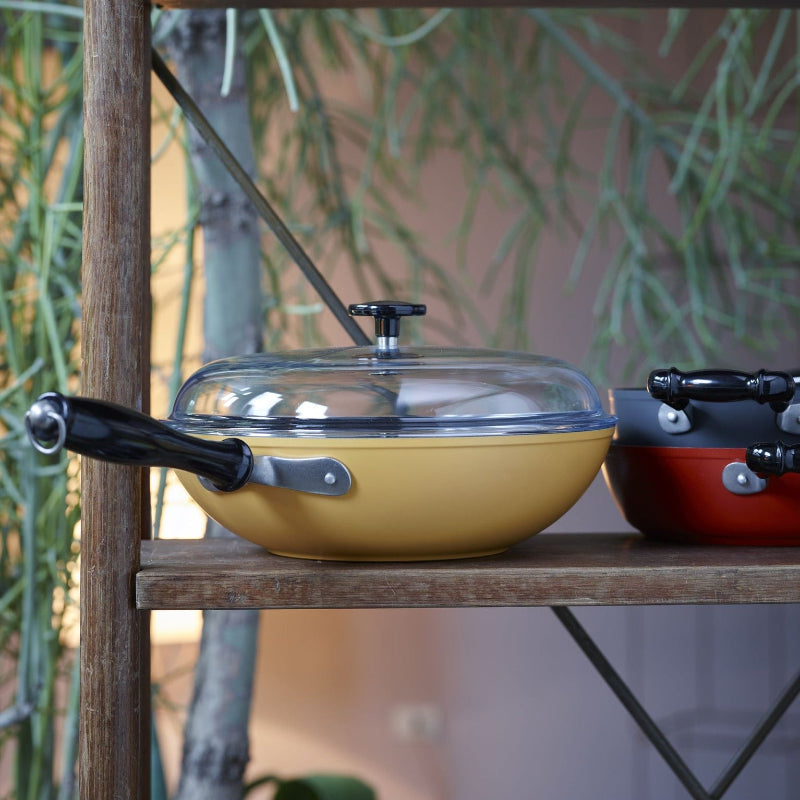 Wokpan-Vintage-Sambonet-Spadella-groen-28cm-2