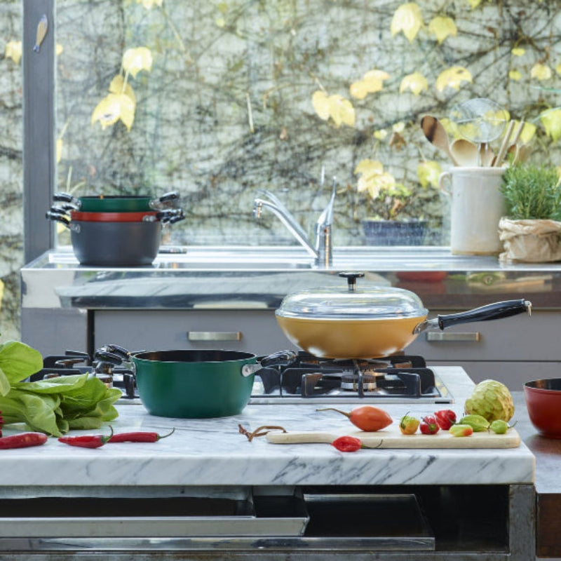 Wokpan-Vintage-Sambonet-Spadella-groen-28cm-7